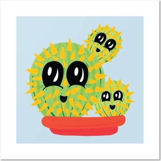 Friendly Cactus! Posters and Art